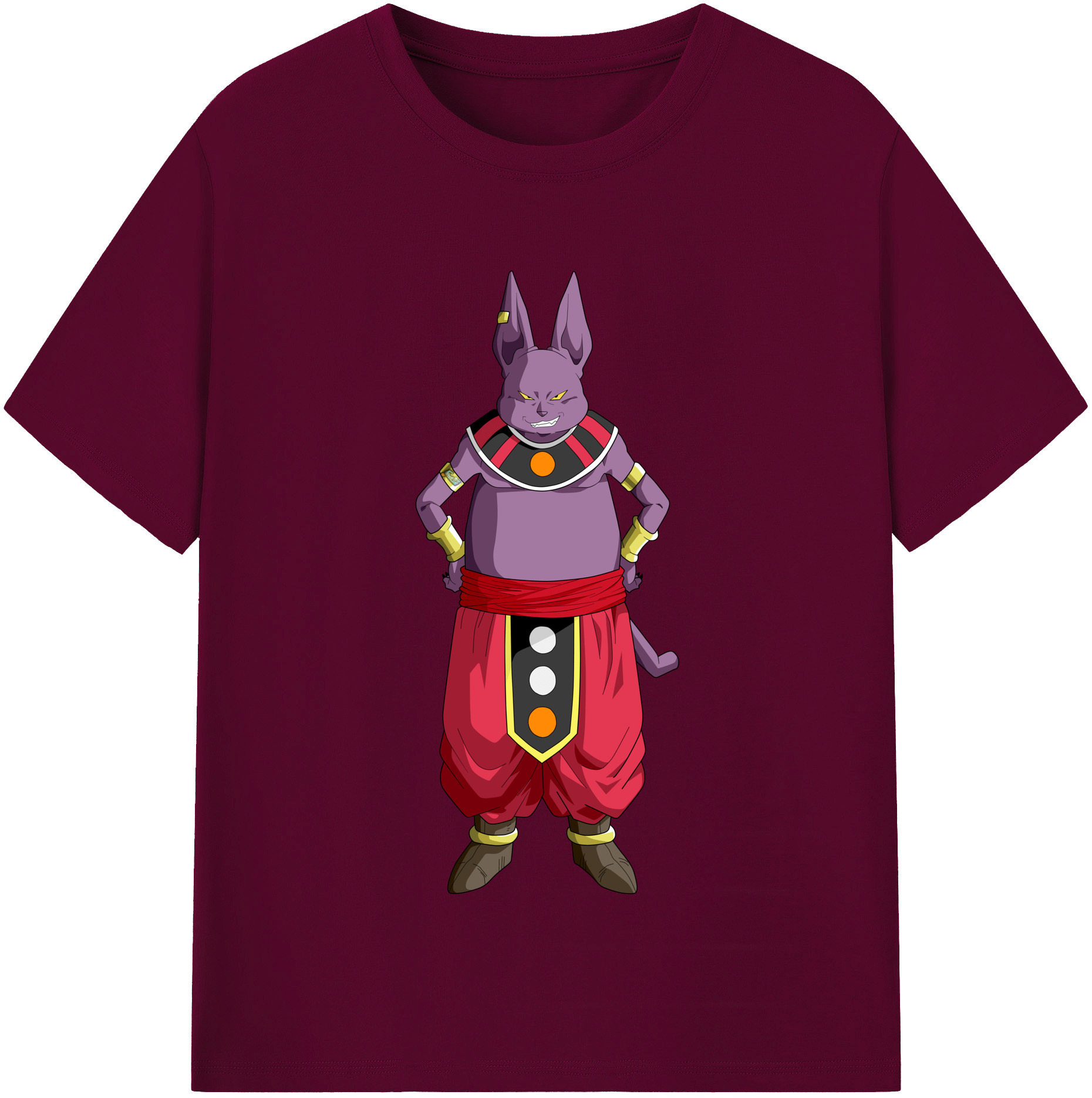 （画像用） ドラゴンボール シャンパ DRAGON BALL Champa レディースカジュアルプリントTシャツ（綿100％）